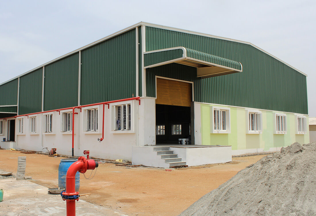 R Cube industrial construction